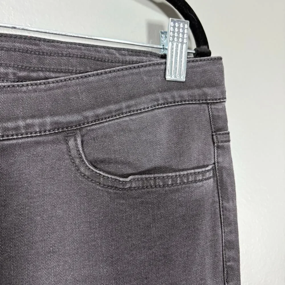 J. Jill Denim Women's 5 Pocket Leggings Black Jeggings Jeans - Size 12 - Skinny